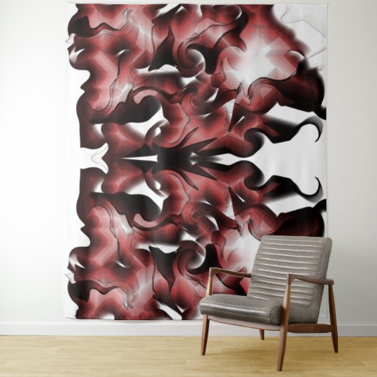 Mischung von braunem Nebel und schlecht geschnitzt Wandteppich (Beispiel)