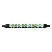 Mischung von Formen in blau und grün klar, metalli Kugelschreiber (Vorderseite)