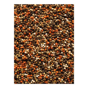 Mischung von Peppercornen Textur Gewürzfotografi Fotodruck