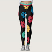 Mischung von Pickleballs 3 (XL-Fliesengröße) Leggings (Vorderseite)