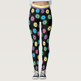Mischung von Pickleballs 4 (kleine Fliesen) Leggings