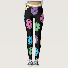 Mischung von Pickleballs 4 (XL-Fliesengröße) Leggings