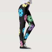 Mischung von Pickleballs 4 (XL-Fliesengröße) Leggings (Rechts)