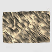 Mischung von undurchsichtigem und farbig-beigem ge golfhandtuch (Horizontal)