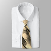 Mischung von undurchsichtigem und farbig-beigem ge krawatte (Gebunden)