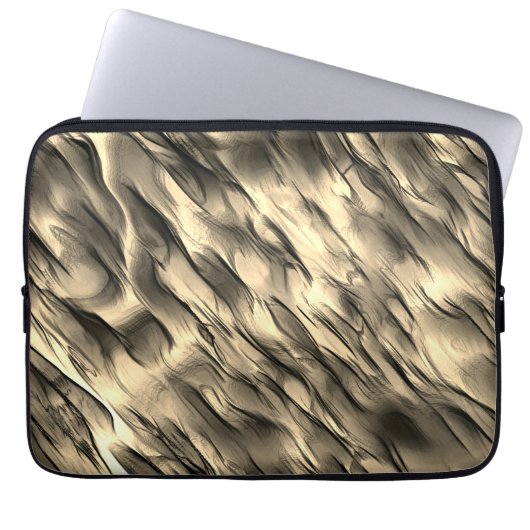 Mischung von undurchsichtigem und farbig-beigem ge laptopschutzhülle (Vorderseite)