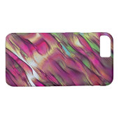 Mischung von undurchsichtigen, farbigen, grünen un Case-Mate iPhone hülle (Rückseite (Horizontal))