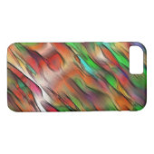 Mischung von undurchsichtigen und farbigen Flecken Case-Mate iPhone Hülle (Rückseite (Horizontal))