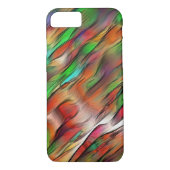 Mischung von undurchsichtigen und farbigen Flecken Case-Mate iPhone Hülle (Rückseite)