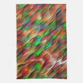 Mischung von undurchsichtigen und farbigen Flecken Geschirrtuch (Vertikal)