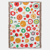 Mischungen von Fruchtmustern. Jetzt kaufen Decke (Vorderseite Vertikal)