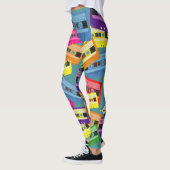 Mischungs-Band-Leggings Leggings (Links)