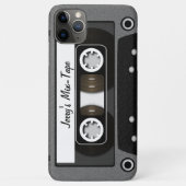 Mischungs-Band personalisiert Case-Mate iPhone Hülle (Rückseite)