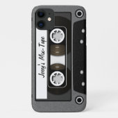 Mischungs-Band personalisiert Case-Mate iPhone Hülle (Rückseite)