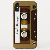 Mischungs-Band-personalisiertes Gold Case-Mate iPhone Hülle (Rückseite)