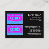 Mischungs-Band-Pop II Visitenkarte (Rückseite)