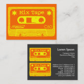 Mischungs-Band-Pop Visitenkarte (Vorne/Hinten)