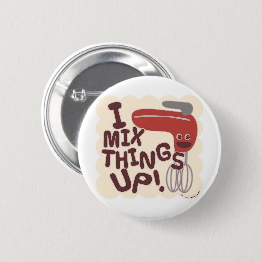 Mischungs-Sachen oben! Button (Vorne & Hinten)