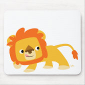 Mischvous Cartoon Lion mousepad (Vorne)