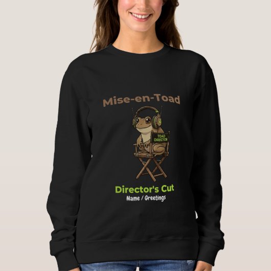 Mise-en-Toad Director’s Cut Kinopun Toad Art Sweatshirt (Vorderseite)