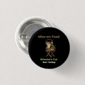 Mise-en-Toad Director’s Cut Kinopun Toad Kunst Button (Vorne & Hinten)