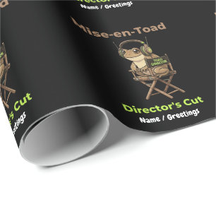 Mise-en-Toad Director’s Cut Kinopun Toad Kunst Geschenkpapier