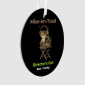Mise-en-Toad Director’s Cut Kinopun Toad Kunst Ornament (Vorderseite)
