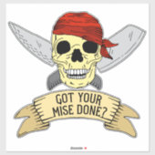 Mise Good to go Head Koch to Appentice Aufkleber (Blatt)