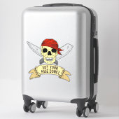 Mise Good to go Head Koch to Appentice Aufkleber (Koffer)