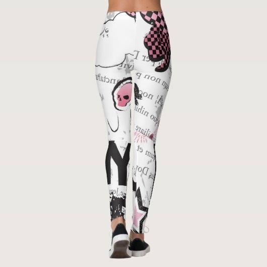 Miserabele moderner EntwurfLeggins Leggings (Rückseite)