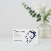 Miserabele piercing Visitenkarte (Stehend Vorderseite)