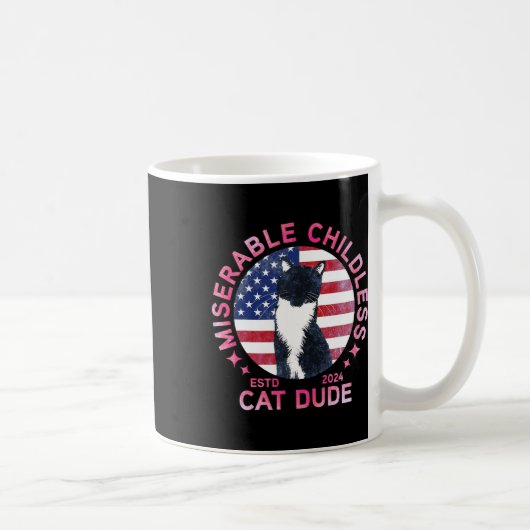 Miserable Cat-Typ ohne Kinder Kaffeetasse (Rechts)