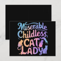 miserable katzenlose Lady