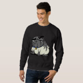 Miserable Mister Max. Mops Classic T - Shirt 876 (Vorne ganz)