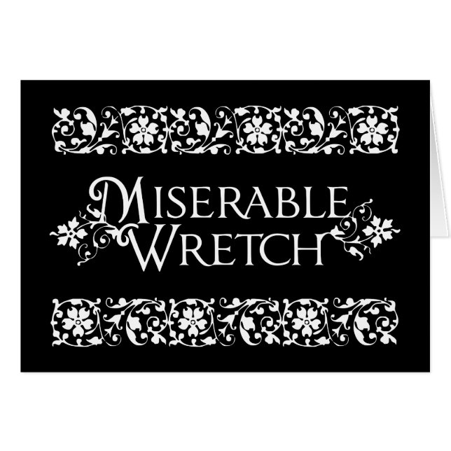 Miserable Wretch (Vorderseite (Horizontal))