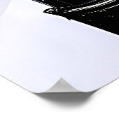 Miserly Ebenezer Scrooge Snowy Viktorianisch Stree Poster (Ecke)