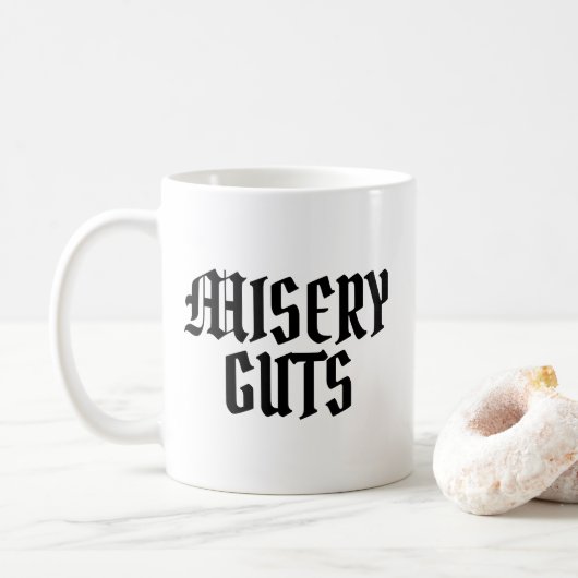 Misery Guts Kaffeetasse (Mit Donut)
