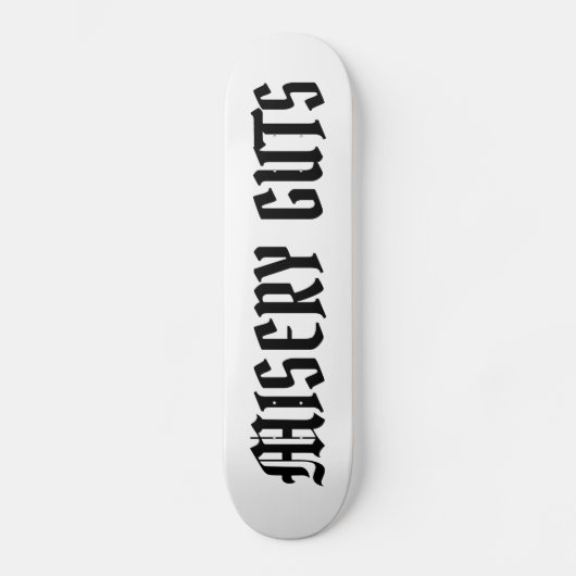 Misery Guts Skateboard (Vorderseite)