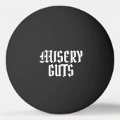 Misery Guts Tischtennisball (Rückseite)