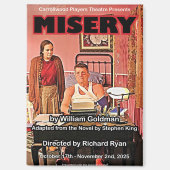 Misery Poster Magnet (Vorderseite)