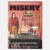 Misery Poster Magnet (Vorderseite)