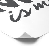 Mises ist mein Homeboy Customizable Poster (Ecke)