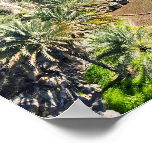 Misfah al abreyeen - Oman Poster (Ecke)