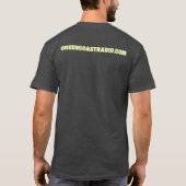 Misfit Blaues Plüschkaninchen T-Shirt (Rückseite)