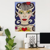 "Misfit Doll" Poster (Heimbüro)