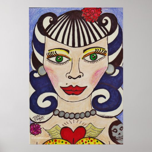 "Misfit Doll" Poster (Vorne)