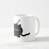 Misfit Ninja Cat Kaffeetasse (VorderseiteRechts)