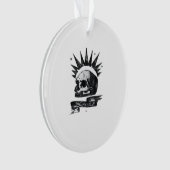 Misfit Skull Creative Character ArAcrylic Ornament (Vorderseite)