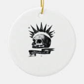 Misfit Skull Creative Character Art Style Ornament (Vorne)