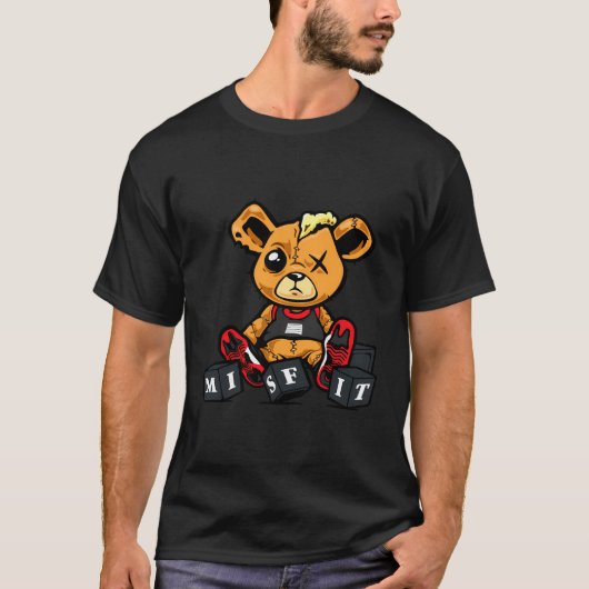 Misfit Teddy T-Shirt (Vorderseite)